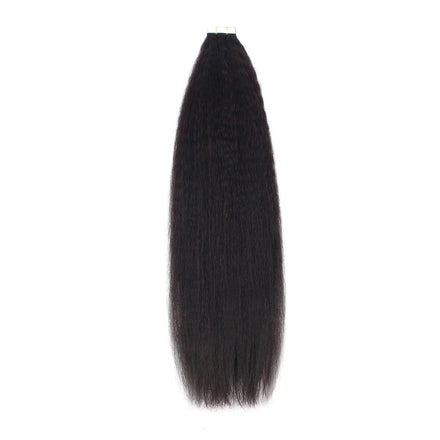 #1B KINKY STRAIGHT TAPE IN EXTENSIONS